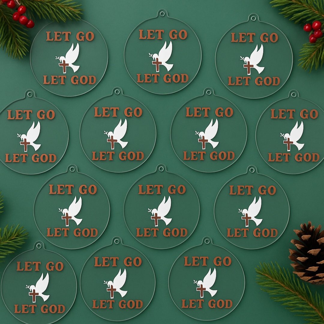 Donated charity keepsake ornaments made for a grieving family, Roxbury Gives NJ