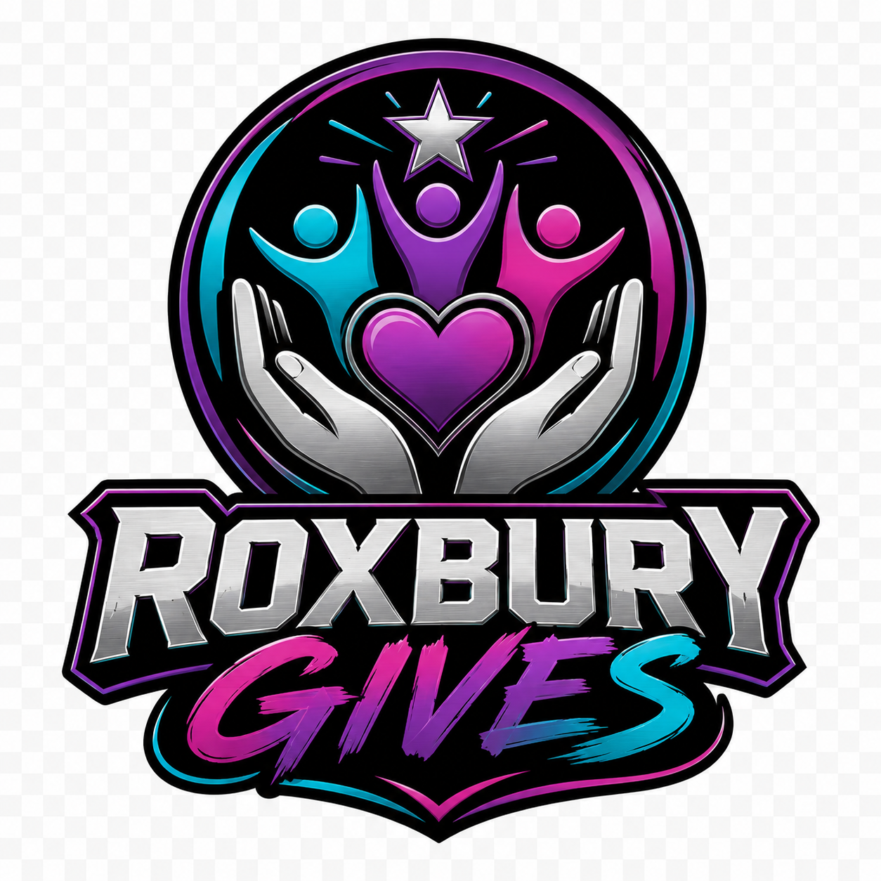 Roxbury Gives logo