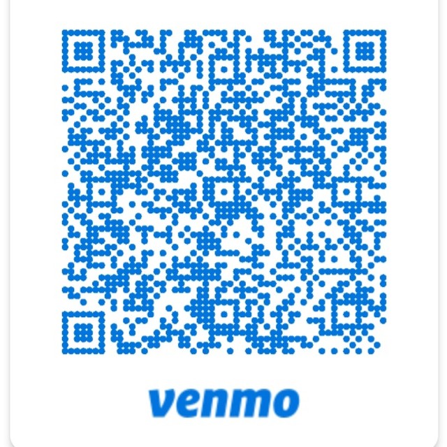 Venmo QR code for @Roxburygives